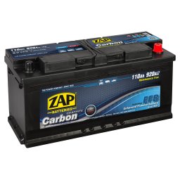 Baterie auto 110Ah Zap Carbon EFB Start-Stop 393x175x190 920A 12V