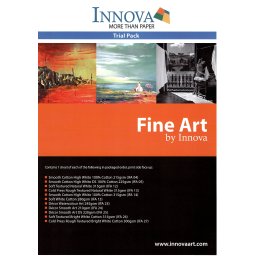 FINE ART - trial pack photo paper by Innova A4