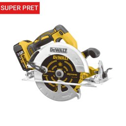 Circular de Mana Dewalt DCS570NT Brushless, 18V XR, 184 mm