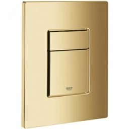 Clapeta actionare WC Grohe Skate Air, 16x19cm, gold lucios -38732GL0