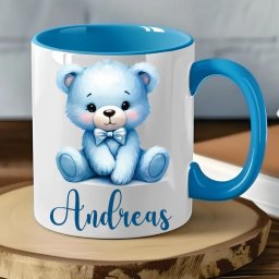 Cana Personalizata cu Nume Ursulet