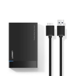 Carcasă externă HDD / SSD de 2,5 "UGREEN US221, SATA 3.0, 50cm