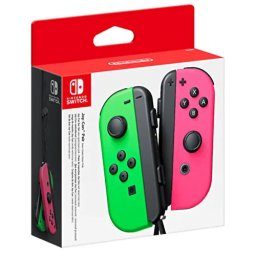 Set Controller Joy-Con Nintendo Switch, Neon Green & Neon Pink