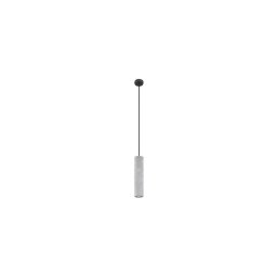 Sollux SL.0653 - Lustr LUVO 1xGU10/40W/230V beton/negru pe sârmă