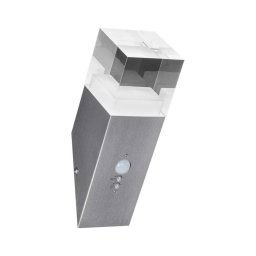 Aplică LED de exterior cu senzor CRYSTAL 1xLED/5W/230V IP44 Ledvance