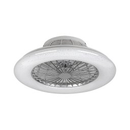 Plafonieră LED dimabilă cu ventilator Rabalux LED/30W/230V + telecomandă