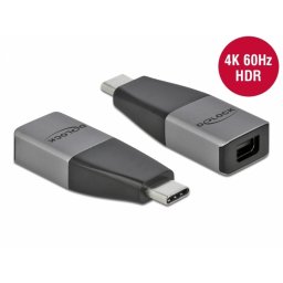 Adaptor USB 3.2-C Gen1 la mini DisplayPort (DP Alt Mode) 4K60Hz, Delock 64121