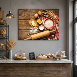 Tablou Bucatarie - Baking Cookies