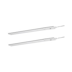 SET 2x corp de iluminat LED pentru mobilier cu senzor LED/11W/230V Ledvance