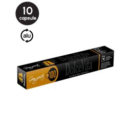 10 Capsule Aluminiu DolceVita Gran Gusto - Compatibile Nespresso