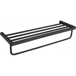 Etajera portprosop Deante Round,negru mat