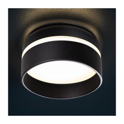 Corp de iluminat încastrat GOVIK GU10/10W negru Kanlux 29237