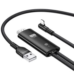 Adaptor USAMS SJ442 U53 lightning la hdmi negru