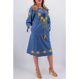 Rochie Traditionala Floarea Soarelui 7