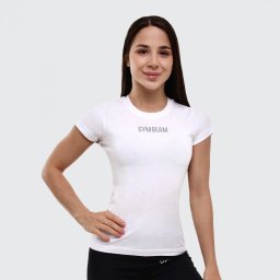 GymBeam Women‘s FIT T-Shirt White M
