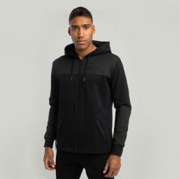 STRIX Hanorac Essential Zip Up Hoodie Black S