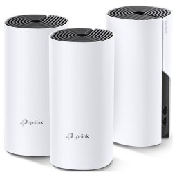 Sistem Wi-Fi Mesh TP-Link Deco M4 (3-pack) AC1200 Gigabit cu acoperire completa pentru casa