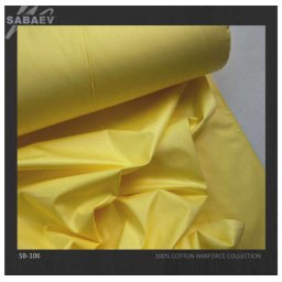 Bumbac ranforce imprimat UNI GALBEN NATURE rola 30m/240cm