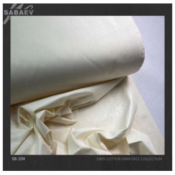 Bumbac ranforce imprimat UNI CREM LIGHT rola 30m/240cm