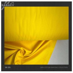 Bumbac ranforce imprimat UNI GALBEN rola 30m/240cm