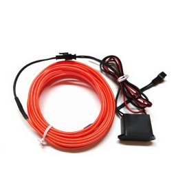 Banda Led 12v Neon Rosie Auto Droser Putere 5w Fir 2 Metri