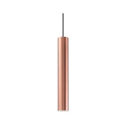 Ideal Lux - Lustra LED suspendată pe cablu LOOK, 1x GU10/7W/230V, CRI 90, diametru 6 cm, finisaj cupru