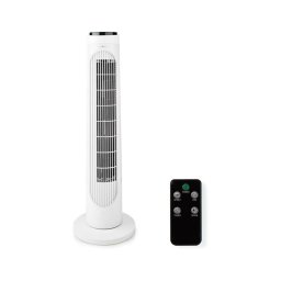 Ventilator turn Nedis FNTR13CWT40 50W/230V alb + telecomandă