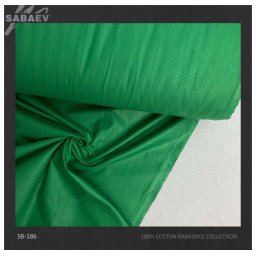 Bumbac ranforce imprimat UNI VERDE FOREST rola 30m/240cm