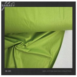 Bumbac ranforce imprimat UNI VERDE OLIVE rola 30m/240cm