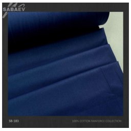 Bumbac ranforce imprimat UNI BLEUMARIN rola 30m/240cm