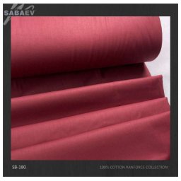 Bumbac ranforce imprimat UNI ROSU CARMIN rola 30m/240cm