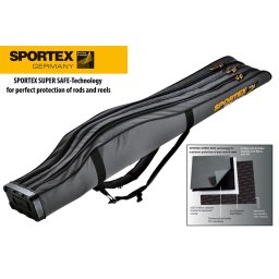 HUSA RIGIDA LANSETE SPORTEX III 3 COMPARTIMENTE 175CM Grey