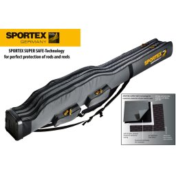 HUSA RIGIDA LANSETE SPORTEX V 2 COMPARTIMENTE 190CM Grey