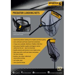 MINCIOG SPORTEX PREDATOR CAUCIUCAT 80x70cm
