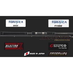LANSETA GRAPHITELEADER ARGENTO PROTOTYPE GLAPS-902LML 2.74m FAST 28gr