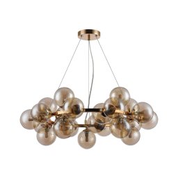 ITALUX PND-5252-25-GD-CGN - Lustră pe cablu CABELLA 25xG9/28W/230V