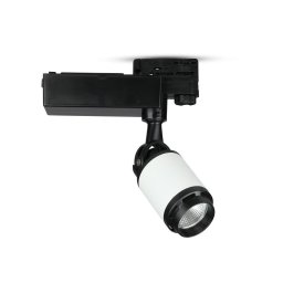Proiector LED pe Sina 25W, Corp Negru/Alb, Lumina Naturala