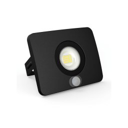 Proiector LED cu Senzor 30W, 2100LM, Corp Negru, Lumina Rece