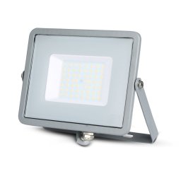 Proiector LED 50W, Corp Gri, Lumina Naturala cu CIP SMD SAMSUNG