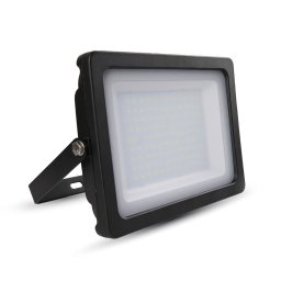 Proiector LED 100W, Corp Negru, SMD Alb cald 3000K