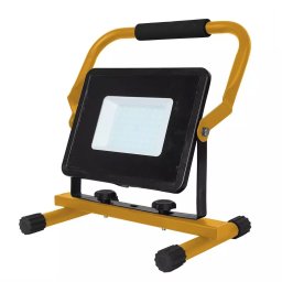 Proiector LED 100W, Subtire cu Suport si Conector EU, Corp Negru, Lumina Naturala (4000K)