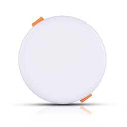 Panou LED Ajustabil 24W, Rotund, Lumina Naturala 4000K Cip SAMSUNG