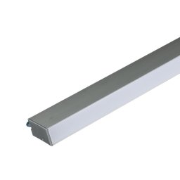 Lampa LED Liniara 40W, Suspendata, Corp Argintiu, Lumina Rece 6400K cu Cip Samsung