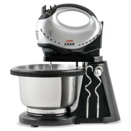 Mixer de mana cu bol din inox rotativ ZHM 05BS
