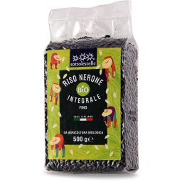 Orez negru bio integral 500g Sottolestelle