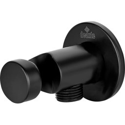 Deante NAC N51K Suport para dus incastrat negru mat model rotund