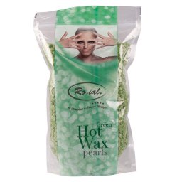 Ceara pentru epilare traditionala perle, Green, Roial, 800gr