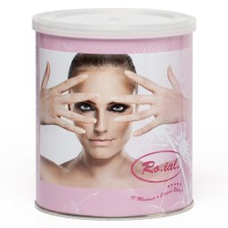 Ceara pentru epilat liposolubila cutie, Titanium Rosa, Roial, 800ml
