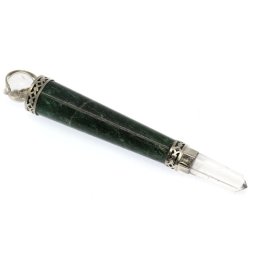 Bagheta Fuchsit - Varf Cuart - Sfera Cuart 15 cm