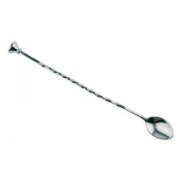 Lingura rasucita pentru cocktail, inox 18/10, 27 cm